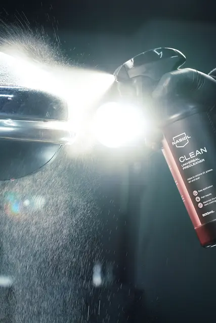 Nasiol Clean Ceramic Pre-Coating Overflaterens før påføring av coating 