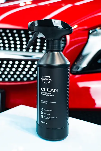 Nasiol Clean Ceramic Pre-Coating Overflaterens før påføring av coating 