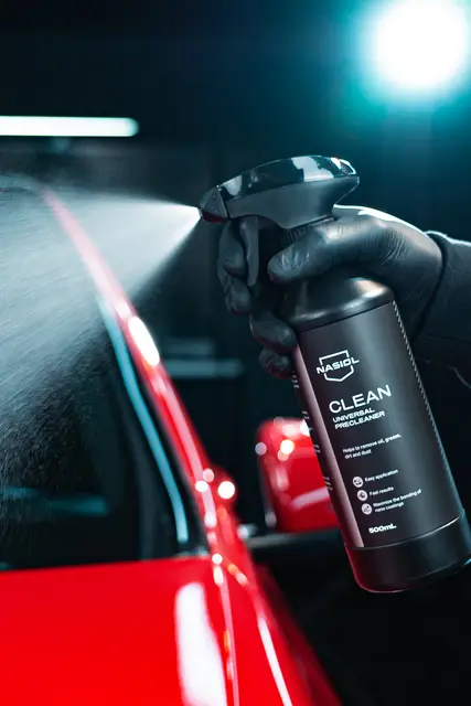 Nasiol Clean Ceramic Pre-Coating Overflaterens før påføring av coating 
