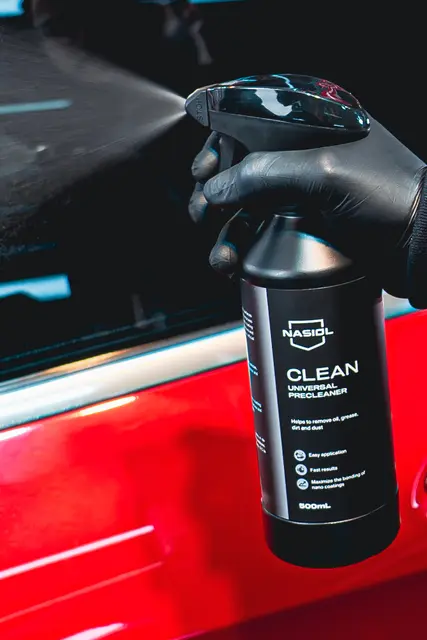 Nasiol Clean Ceramic Pre-Coating Overflaterens før påføring av coating 