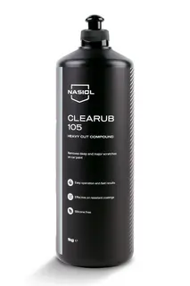 Nasiol CleaRub 105 – Heavy Cut Compound Grov poleringscompound - 1 L