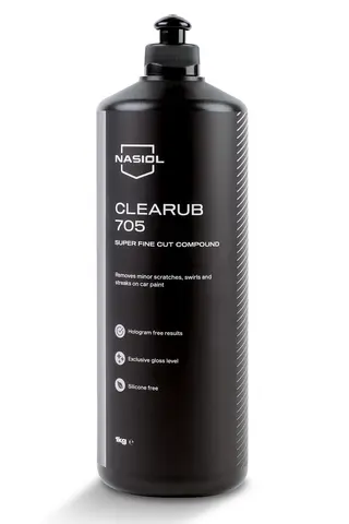 Nasiol CleaRub 705 – Super Fine Cut Superfin poleringscompound - 1 L