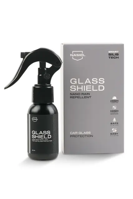 Nasiol Glasshield Nano Rain Repellent Vannavvisende nano-behandling 