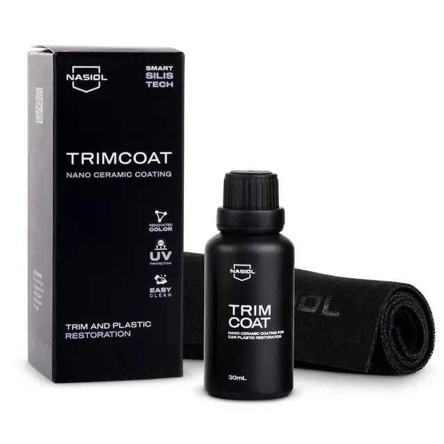 Nasiol TrimCoat 30 ml Nano-keramisk for plast, vinyl og gummi 