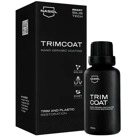 Nasiol TrimCoat 30 ml Nano-keramisk for plast, vinyl og gummi