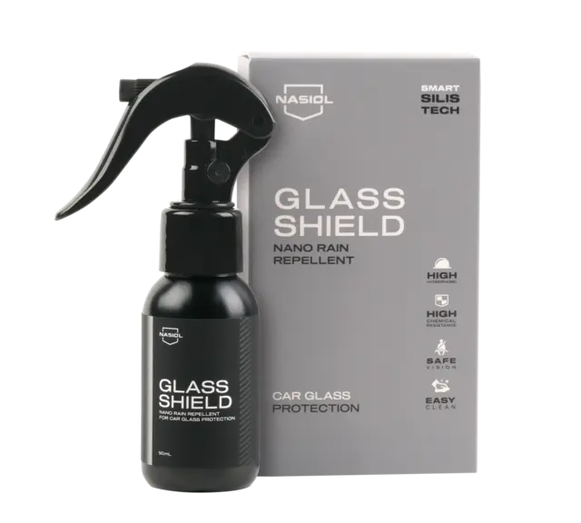 Nasiol Glasshield Nano Rain Repellent Vannavvisende nano-behandling 