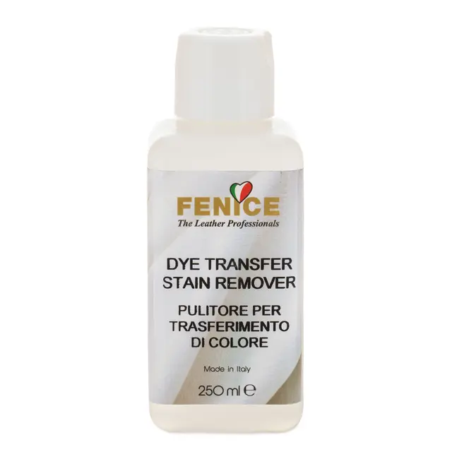 Fenice Dye Transfer Stainremover 250ml Fikser missfarging fra jeans på skinn 