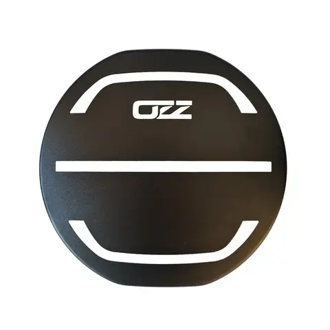 OZZ 9" Deksel rundt sort original Sort deksel til OZZ 9" LED-lamper