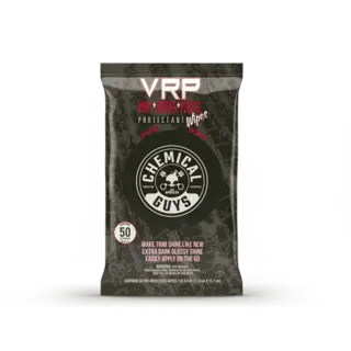Chemical Guys VRP Wipes Utv og inv plastfornyer, 50stk