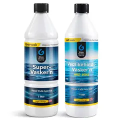 Gloss Factory Båtvaskepakke Grundig og vedlikeholdsvask av båten
