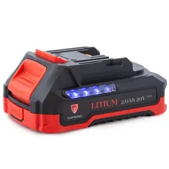 Turisimo 2.0Ah Batteri 20V Kompakt Li-ion batteri