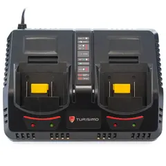 Turisimo 3.5A Dobbel Lader Dobbel Lader for Turisimo Batterier