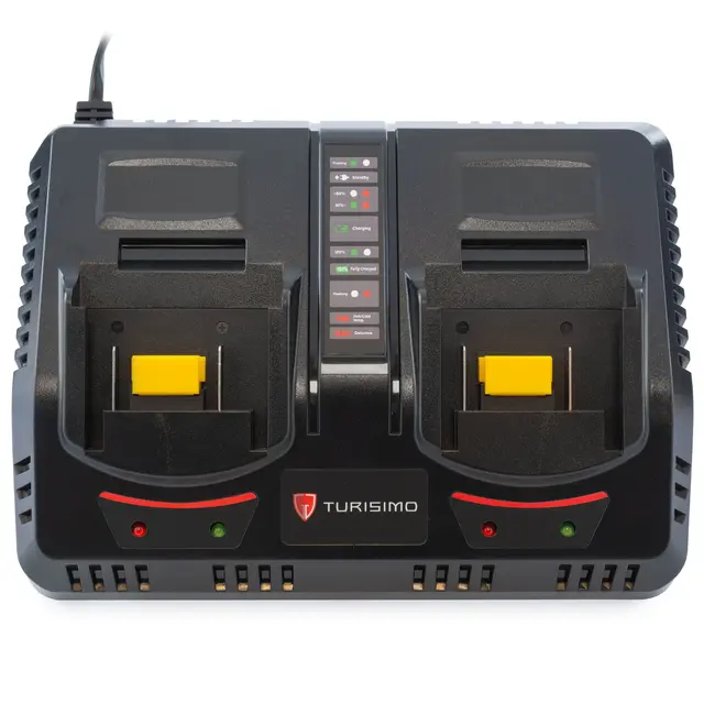 Turisimo 3.5A Dobbel Lader Dobbel Lader for Turisimo Batterier 