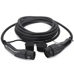 Turisimo EV-ladekabel 2,5m type 2 – 32A Alltid klar til lading
