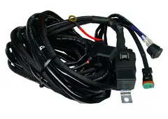 VP kabelsett til èn lampe DT 2-pin 12V 3M kabel. 80Amp. m/bryter
