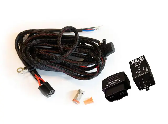 XBB kabelsett med XBB DONGLE & POWEUNIT Max 15A 