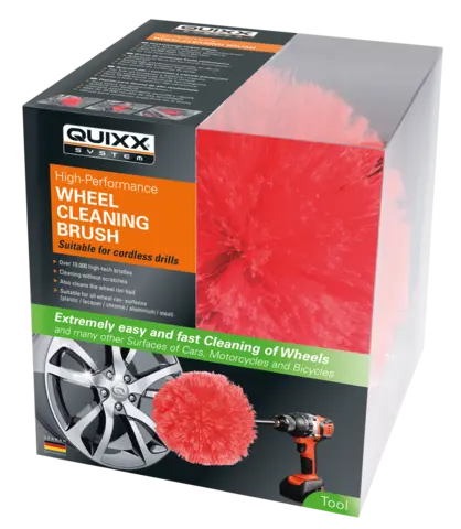 Quixx Wheel Cleaning Brush Felgb&#248;rste til drill