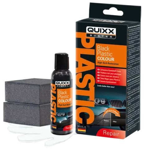 Quixx Black Plastic Colour Sort plastikkfarge som f&#229;r plastikken ti