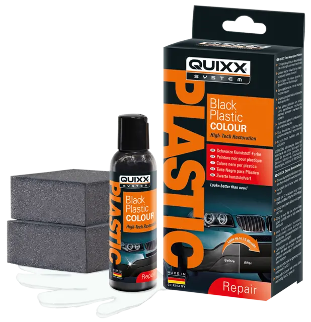 Quixx Black Plastic Colour Sort plastikkfarge som får plastikken ti 