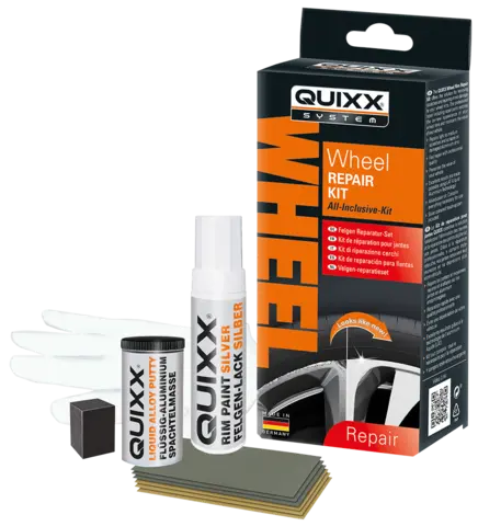Quixx Wheel Repair kit Sort Reparasjonssett for felger