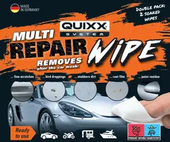 Quixx Multi Repair Wipes 2 pk, reparasjons wipes for lakk