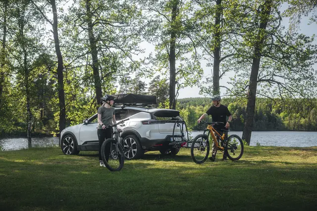 Thule VeloSpace 3 2-sykkel plattform tilhengerfeste 