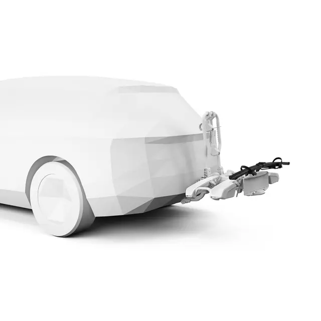 Thule EasyFold 3 sykkelstativ og plattform til 2 sykler 