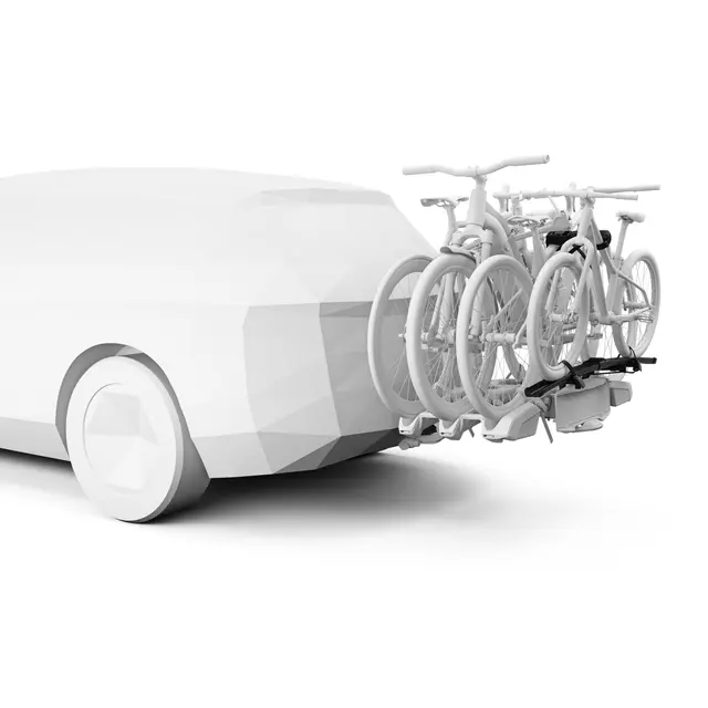 Thule EasyFold 3 sykkelstativ og plattform til 3 sykler 