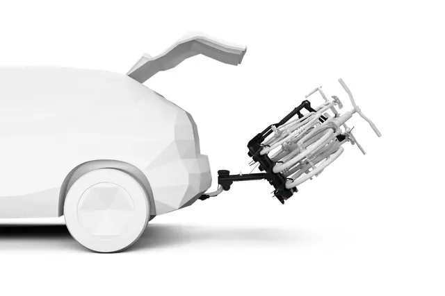 Thule EasyFold 3 sykkelstativ og plattform til 3 sykler 