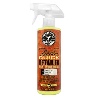 Chemical Guys Leather Quick Detailer Rense lett og beskytter skinn, 473ml