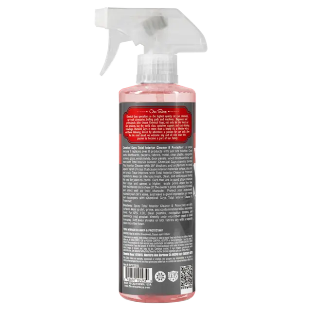 Chemical Guys Total Interior Cherry Rengjør og beskytter alt interiør,473ml 