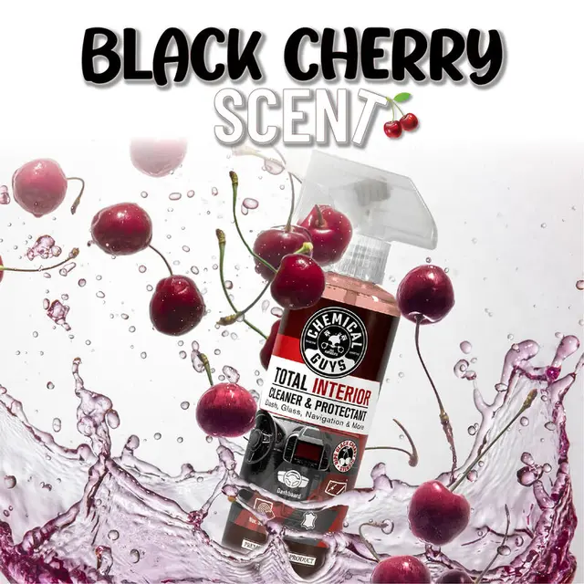 Chemical Guys Total Interior Cherry Rengjør og beskytter alt interiør,473ml 
