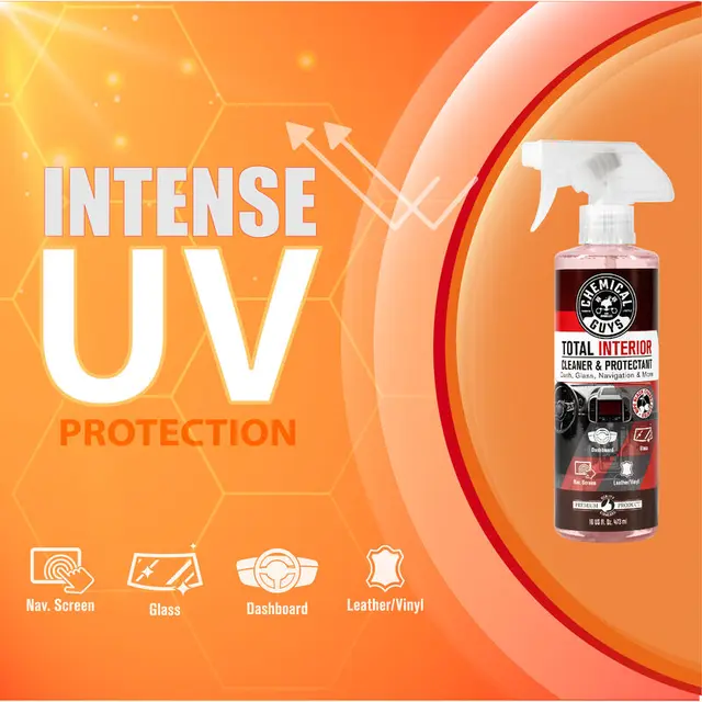 Chemical Guys Total Interior Cherry Rengjør og beskytter alt interiør,473ml 