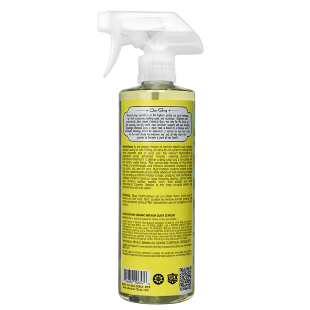 Chemical Guys Hydro interior Ceramic Quickdetailer for interiør, 473ml 