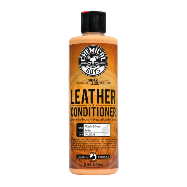Chemical Guys Leather Conditioner Skinnbalsam, 473ml 