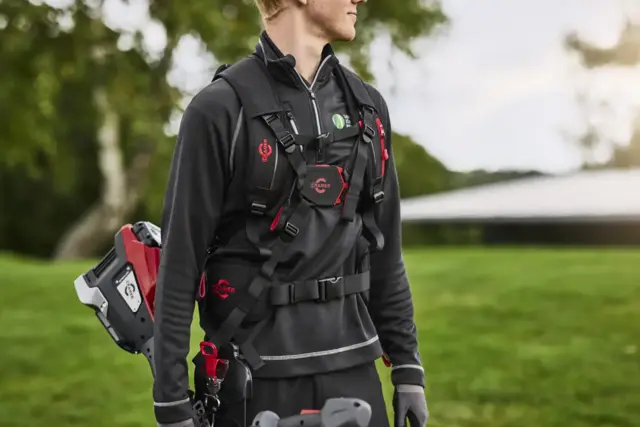 Cramer Optimus TB20H gresstrimmer Råsterk batteridrevet ryddesag og gresst 