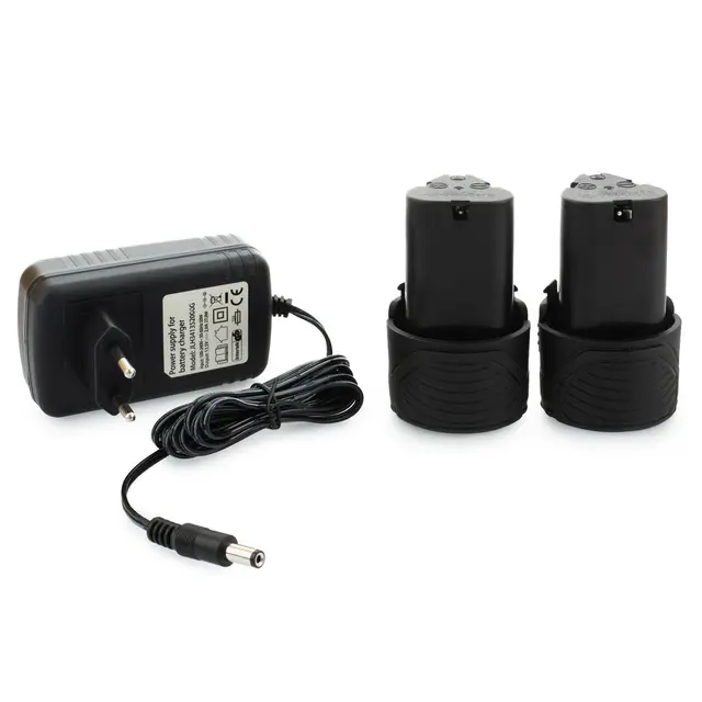 Turisimo Gemini Mini Poleringsmaskin 2 maskiner i sett - batteri inkl 