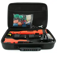 Turisimo Gemini Mini Poleringsmaskin 2 maskiner i sett - batteri inkl