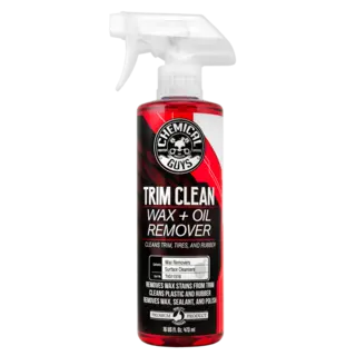 Chemical Guys Trim Wax and Oil Remover Fjerner polishrester p&#229; plast, 473ml