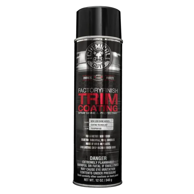 Chemical Guys FF Trim Coating Gjennoppretter utvendig plast 