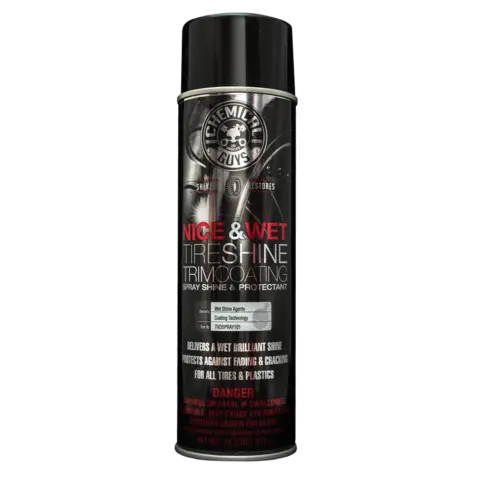 Chemical Guys Nice And Wet Tire Shine Plast og gummifornyer, Aerosol