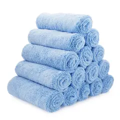 15 pk. Mikrofiberklut Softplush Edgeless Ekstra myk, dobbeltsidig uten s&#248;m