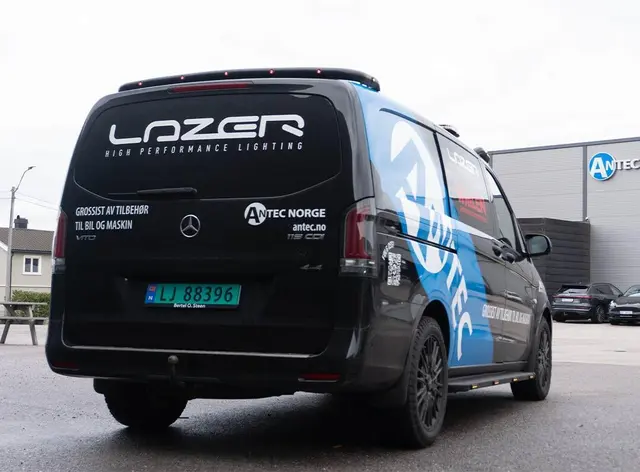 Antec® Sort Takbøylepakke med lys Til MB Vito 2014- 