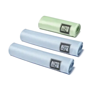 Autoglym Glass &amp; Screen Cloths 3 pk. Rengj&#248;r Skjermer og Glass Lofritt