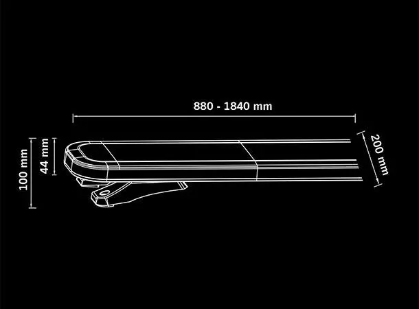 Big Energy Roof Bar XL1520MM 