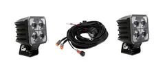 BRT Edgeless 40 LED Komplett pakke med 2 stk. kabelsett