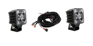 BRT Edgeless 40 LED Komplett pakke med 2 stk. kabelsett