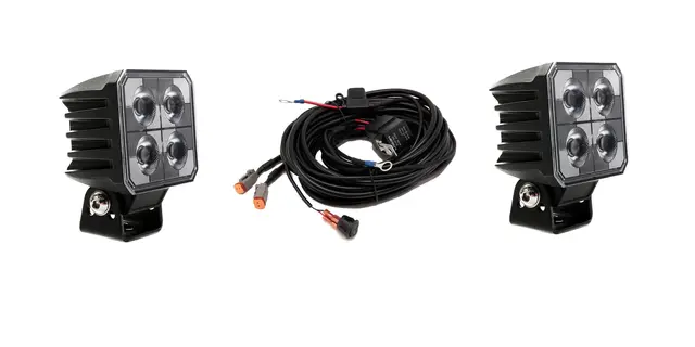 BRT Edgeless 40 LED Komplett pakke med 2 stk. kabelsett 