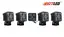 BRT Edgeless 40 LED - Pakke 4 stk. med kontrollpanel