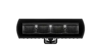 BRT Slim Black 30 LED Godkjent ryggelys - 3200Lm. 140x40x61mm.